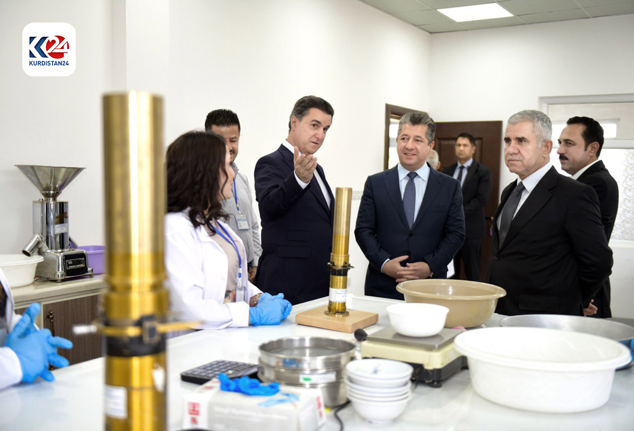 کردنەوەی سایلۆی قوشتەپە لەلایەن سەرۆکوەزیران مەسرور بارزانی 